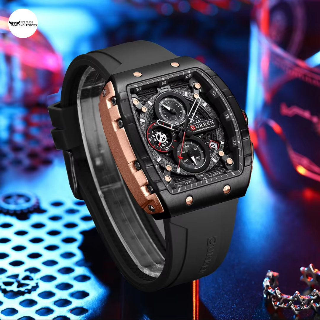 Reloj Para Caballero Curren 8442 Richard Mille Silicona