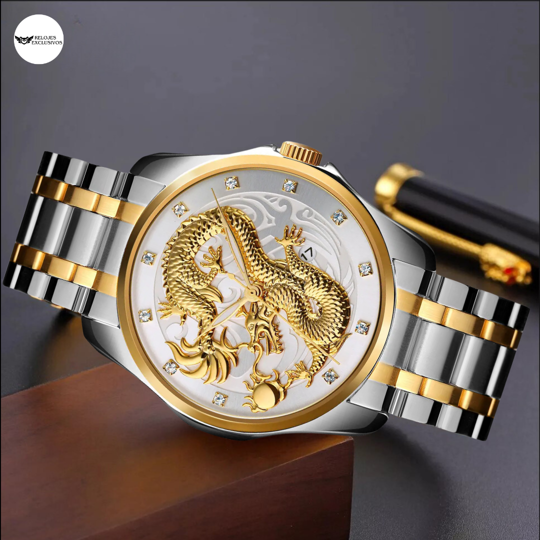 Reloj Premium Skmei Dragón