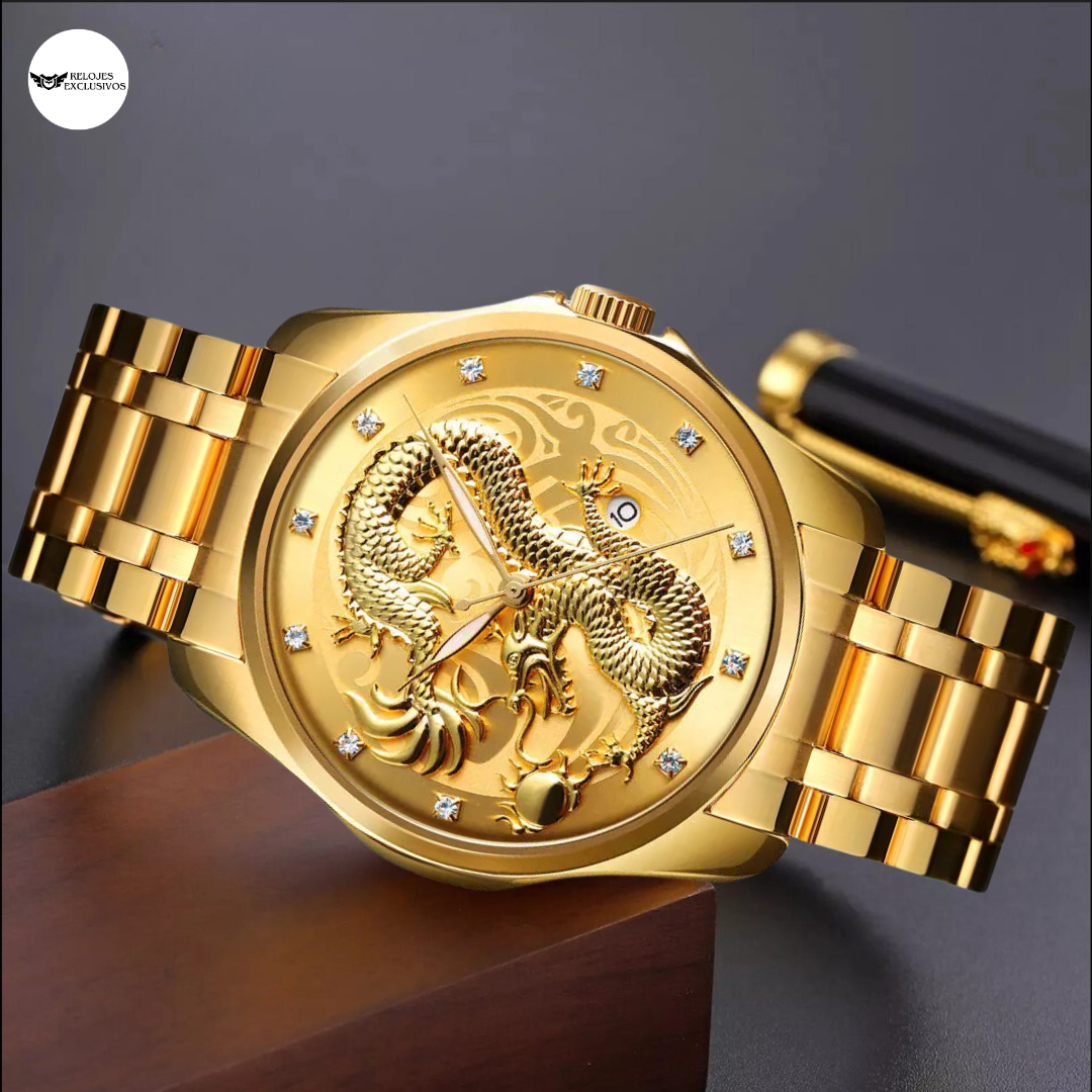 Reloj Premium Skmei Dragón